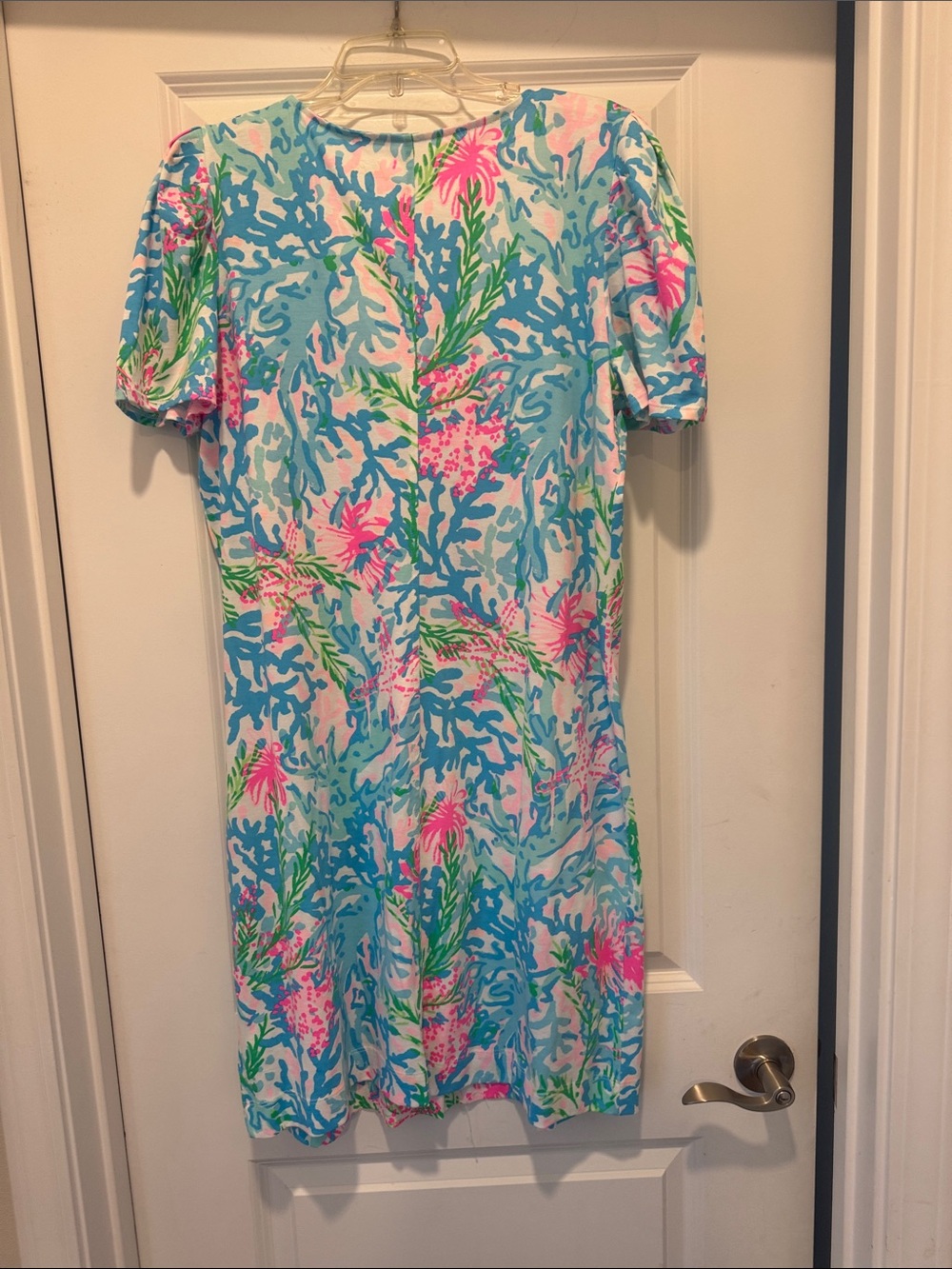 Lilly Pulitzer Multi-Color Coral Bay V-Neck Dress - Picture 4 of 6